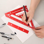 Innovative Rafter Square Tool Aerospace Aluminum Rotating Fence Flatwork Leveling Marking Jig