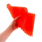 Silicone Baking Mat Non-Stick Heat Resistant Oven Liner Red 16 x 13 Inches Pyramid Tray