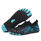 Barefoot Shoes Stripe Lightweight Flexible Zero Drop Water Shoes with Wide Toe Box and Quick-Drying Sole