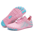 Barefoot Shoes Stripe Lightweight Flexible Zero Drop Water Shoes with Wide Toe Box and Quick-Drying Sole