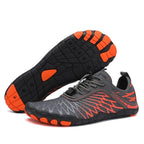 Barefoot Shoes Stripe Lightweight Flexible Zero Drop Water Shoes with Wide Toe Box and Quick-Drying Sole