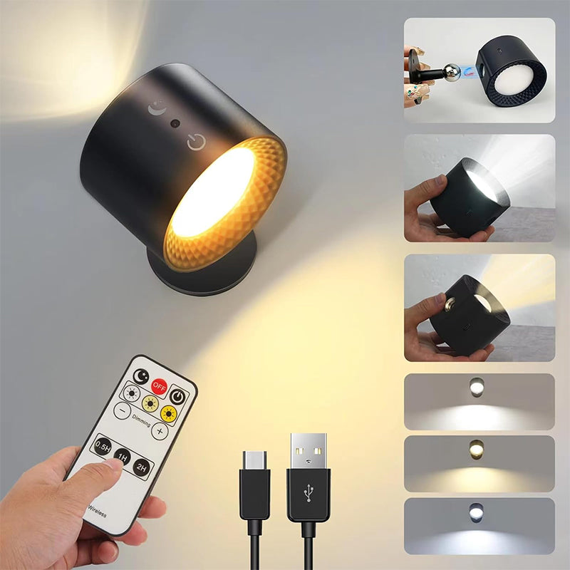Battery Operated Portable Lamp with Timer and Weatherproof Design for Indoor and Outdoor Use