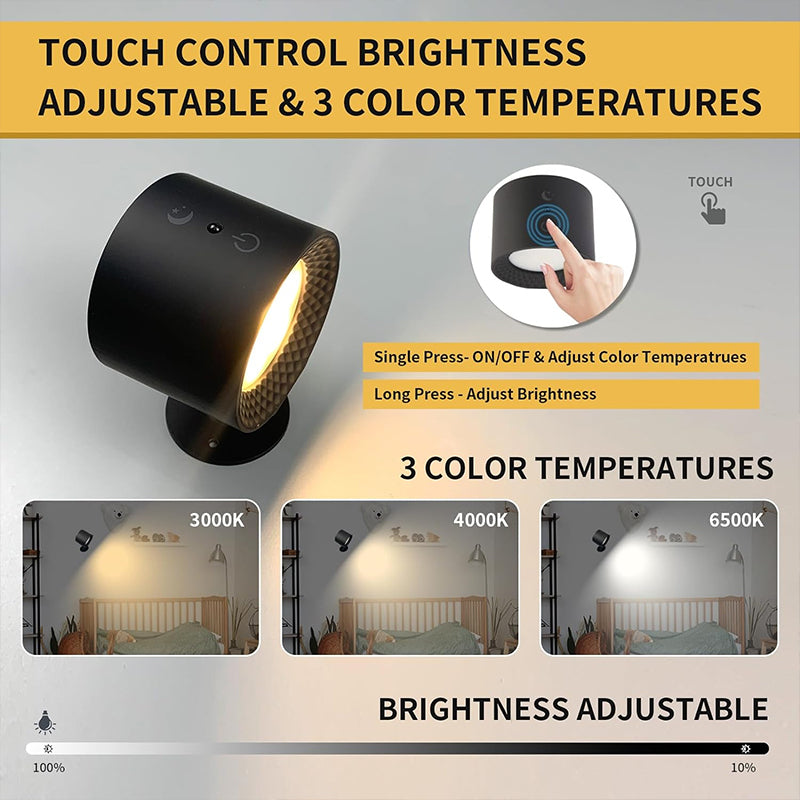 Battery Operated Portable Lamp with Timer and Weatherproof Design for Indoor and Outdoor Use