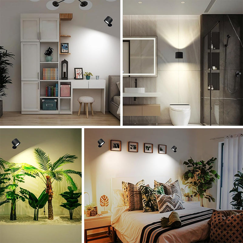 Battery Operated Portable Lamp with Timer and Weatherproof Design for Indoor and Outdoor Use