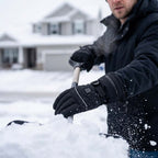 Battery-Powered Heated Gloves with Adjustable Heat Settings Touchscreen Waterproof Winter Gloves