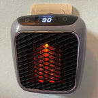 Compact Personal Space Heater 800W Portable Electric Heater with Timer and Safety Features