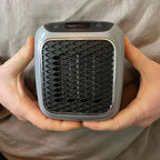 Compact Personal Space Heater 800W Portable Electric Heater with Timer and Safety Features