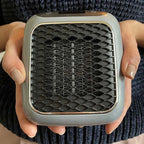 Compact Personal Space Heater 800W Portable Electric Heater with Timer and Safety Features