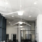Black Pendant Lamp Hat Design Modern Chic Pendant Light Multiple Sizes