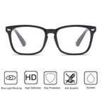 Blue Light Blocking Glasses for Digital Eye Strain Lightweight Screen Protection Eyewear for Computer and Phone Use
