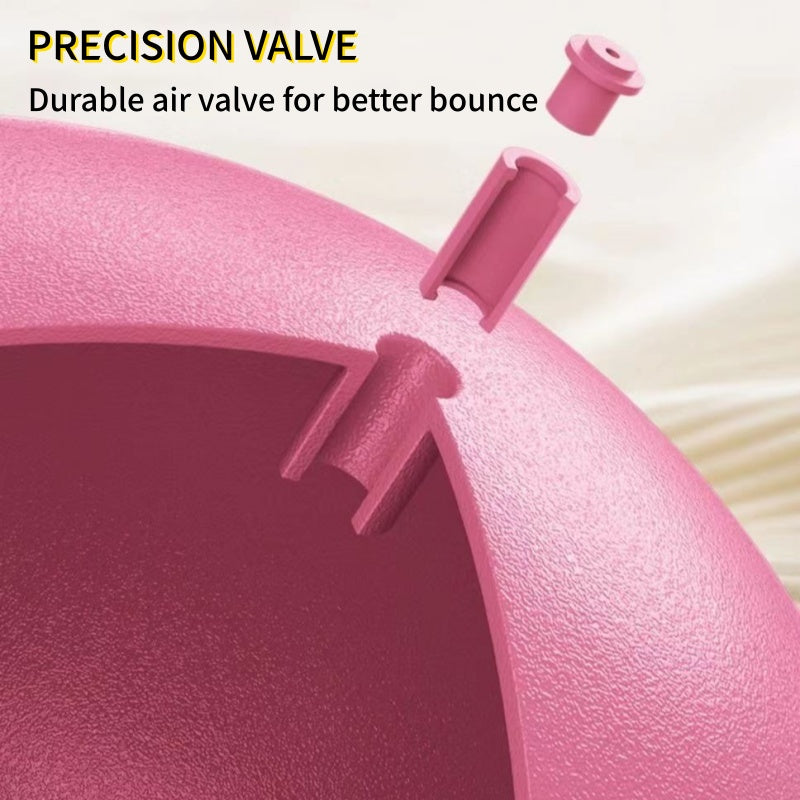 BounceBallster Balance Trainer with Non-Slip Platform and Padded Handle for Indoor Outdoor Jumping and Stability