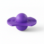 BounceBallster Balance Trainer with Non-Slip Platform and Padded Handle for Indoor Outdoor Jumping and Stability