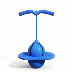 BounceBallster Balance Trainer with Non-Slip Platform and Padded Handle for Indoor Outdoor Jumping and Stability