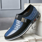 Breathable Leather Men's Shoes Orthopedic Support Slip-Resistant Casual Dress Sneakers
