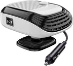 Car Heater Cigarette Lighter 2-in-1 Heating and Cooling Defrost Fan Compact Vehicle Warmer