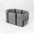 PetCruza Car Dog Seat for Small Dogs Up to 11 kg with Padded Safety and Easy Installation