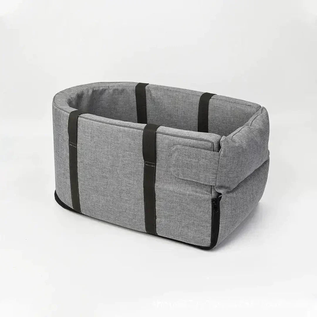 PetCruza Car Dog Seat for Small Dogs Up to 11 kg with Padded Safety and Easy Installation
