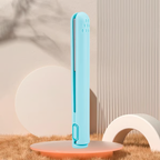 CharmCurl Portable USB-Powered Hair Straightener and Curler with Ceramic Plates and Adjustable Heat