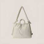 Quilted Puffy Backpack Lightweight Versatile Shoulder Bag Water-Resistant Spacious Design