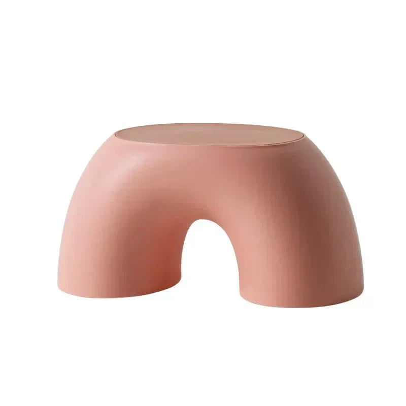 Harrow Children's Plastic Rainbow Stool Indoor Step Stool and Seat 36cm