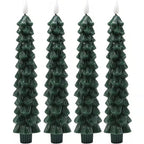 Christmas Tree LED Candle Light Decorative Christmas Music-Style Candle with Warm Glow