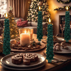 Christmas Tree LED Candle Light Decorative Christmas Music-Style Candle with Warm Glow