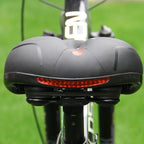 CloudComfort Pro Ergonomic Gel Bike Saddle with Reflector Waterproof Breathable Universal Fit Black