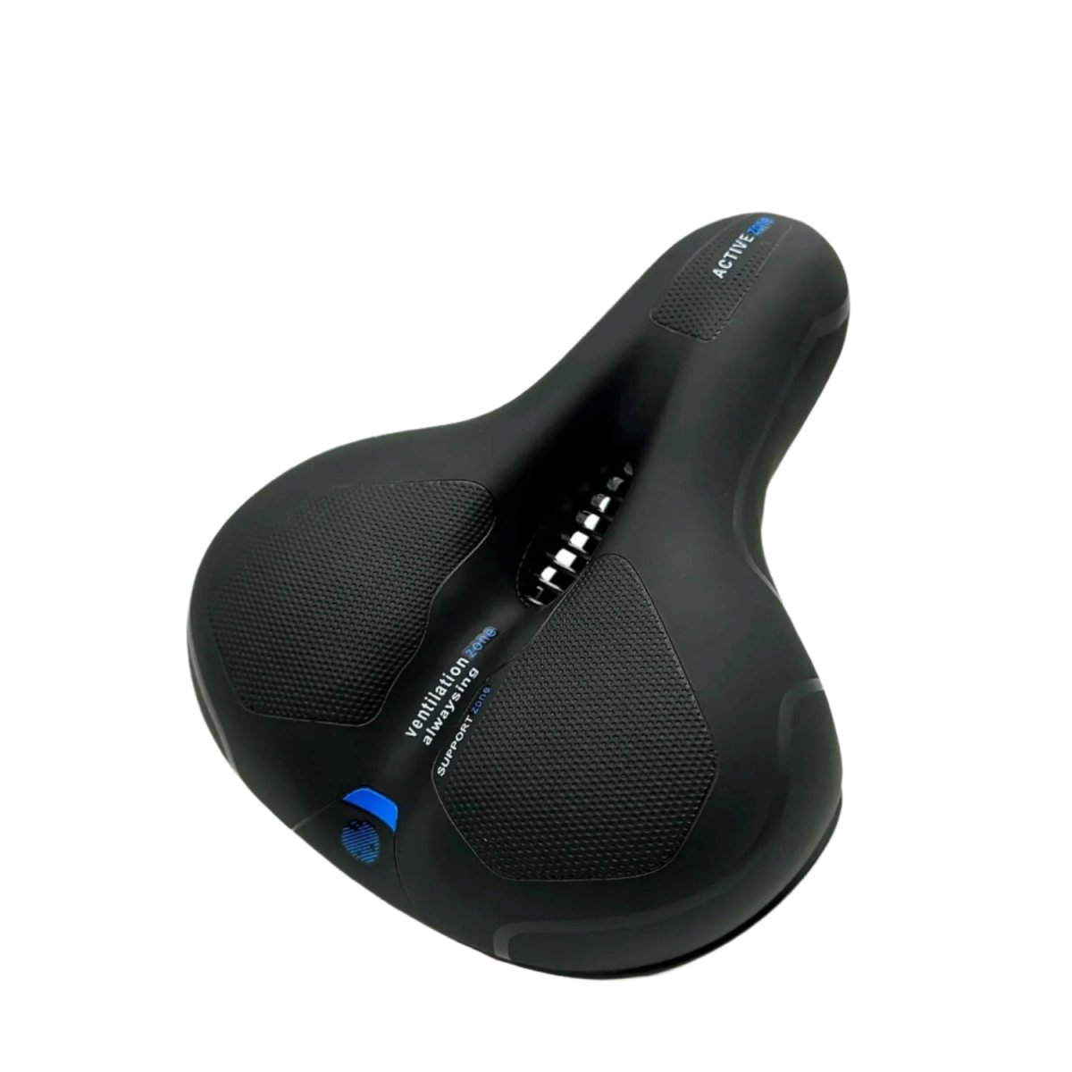 CloudComfort Pro Ergonomic Gel Bike Saddle with Reflector Waterproof Breathable Universal Fit Black