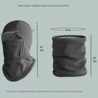 Thermal Fleece Balaclava Windproof Face Mask One Size for Cycling Skiing Running Outdoor Sports