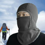 Thermal Fleece Balaclava Windproof Face Mask One Size for Cycling Skiing Running Outdoor Sports