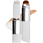 Adaptive Cover Cream Stick Color-Changing Foundation Concealer Highlighter with Hydrating Skincare and Integrated Blending Brush