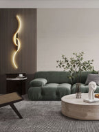 Contemporary LED Wall Sconce Aluminum Iron Metal Minimalist Design Warm Neutral Cold Light