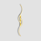 Contemporary LED Wall Sconce Aluminum Iron Metal Minimalist Design Warm Neutral Cold Light