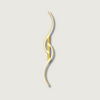 Contemporary LED Wall Sconce Aluminum Iron Metal Minimalist Design Warm Neutral Cold Light