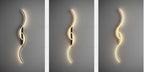 Contemporary LED Wall Sconce Aluminum Iron Metal Minimalist Design Warm Neutral Cold Light