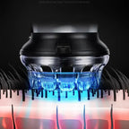 Cordless Hair Clipper with Rechargeable Battery and Adjustable Guide Combs for Precision Grooming and Styling