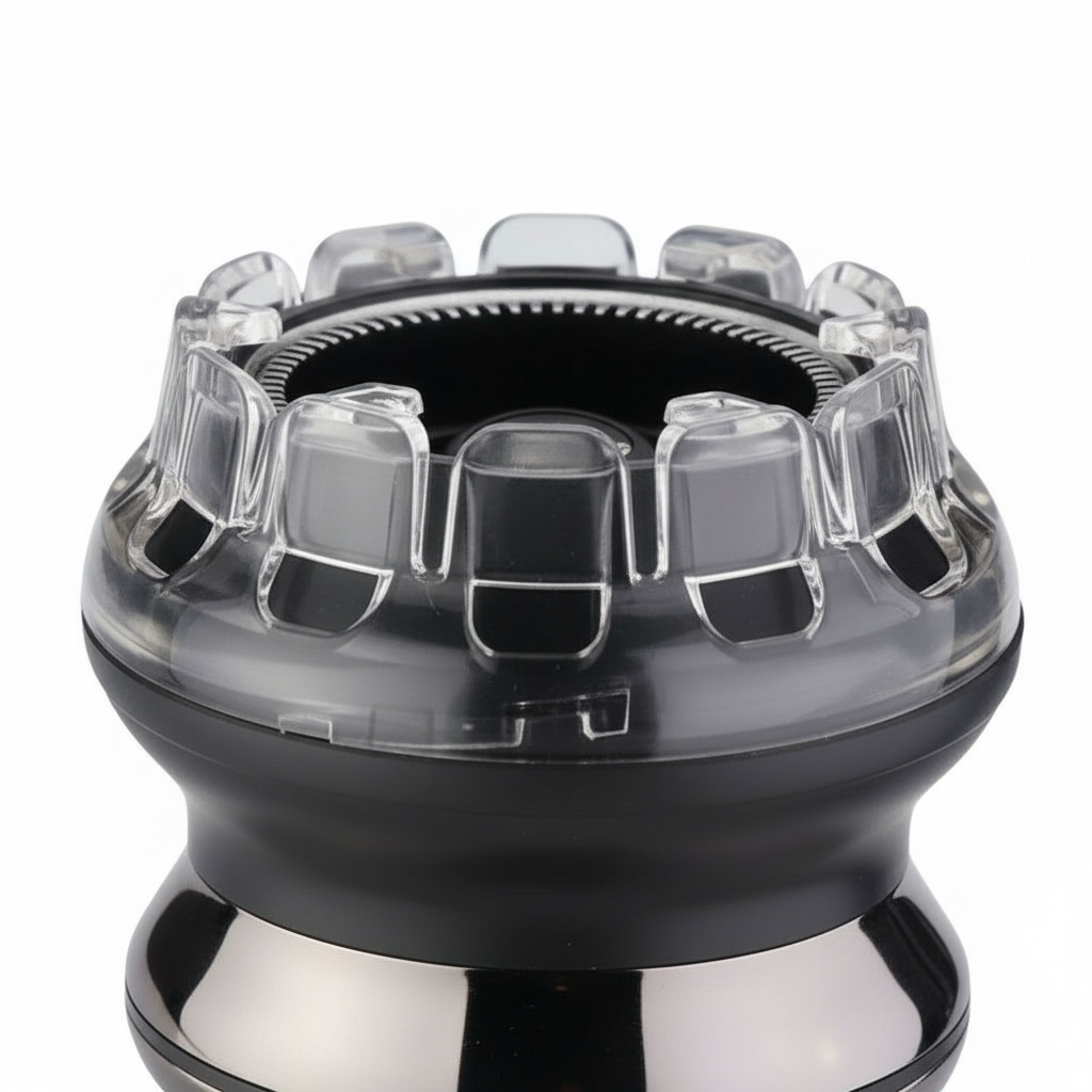 Cordless Hair Clipper with Rechargeable Battery and Adjustable Guide Combs for Precision Grooming and Styling