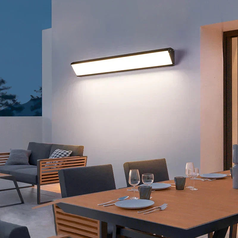 Courtyard Outdoor Garden Lamp Weather-Resistant Stainless Steel Easy Installation 40cm or 60cm