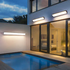 Courtyard Outdoor Garden Lamp Weather-Resistant Stainless Steel Easy Installation 40cm or 60cm