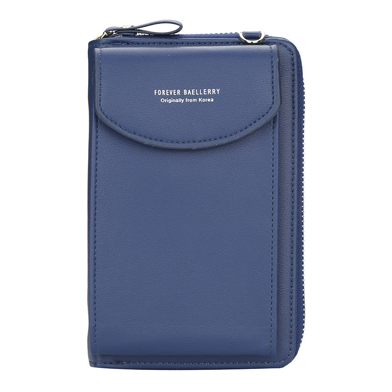 Crossbody Handbag Synthetic Leather Spacious Zip Pockets Elegant Fashionable Everyday Bag