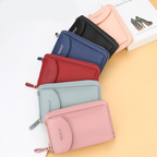 Crossbody Handbag Synthetic Leather Spacious Zip Pockets Elegant Fashionable Everyday Bag