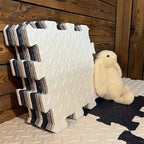 Cushioplay Baby Play Mat 12-Piece Soft Foam Puzzle Mat 120x90 cm Non-Toxic Safe Crawling Mat