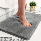 Lonneke Soft Thickened Bath Mat Highly Absorbent Slip-Resistant Machine Washable Bathroom Rug
