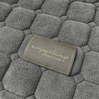Soft Plush Square-Textured Bedspread Throw Blanket 79x90 Inches Multiple Colors