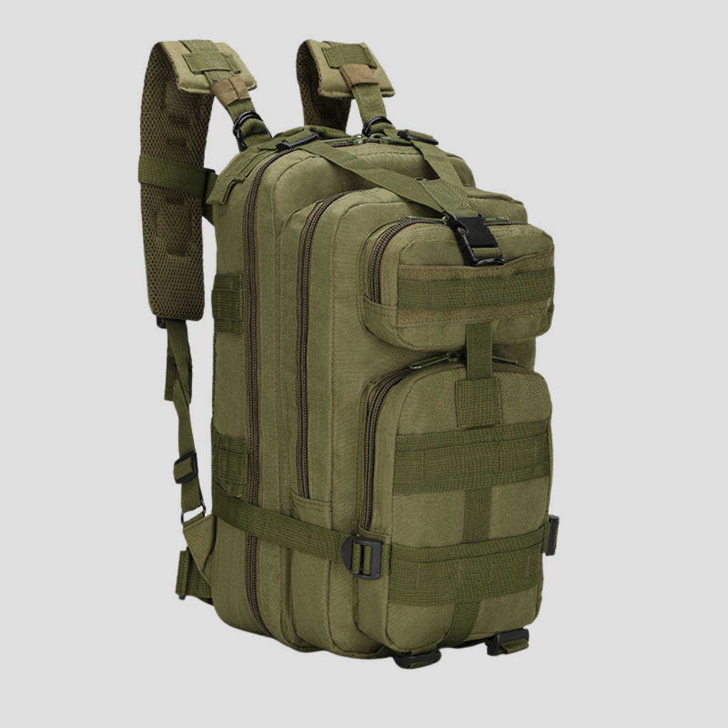Davy 30L Tactical Backpack Water-Resistant Nylon MOLLE Modular Hiking Camping Bag