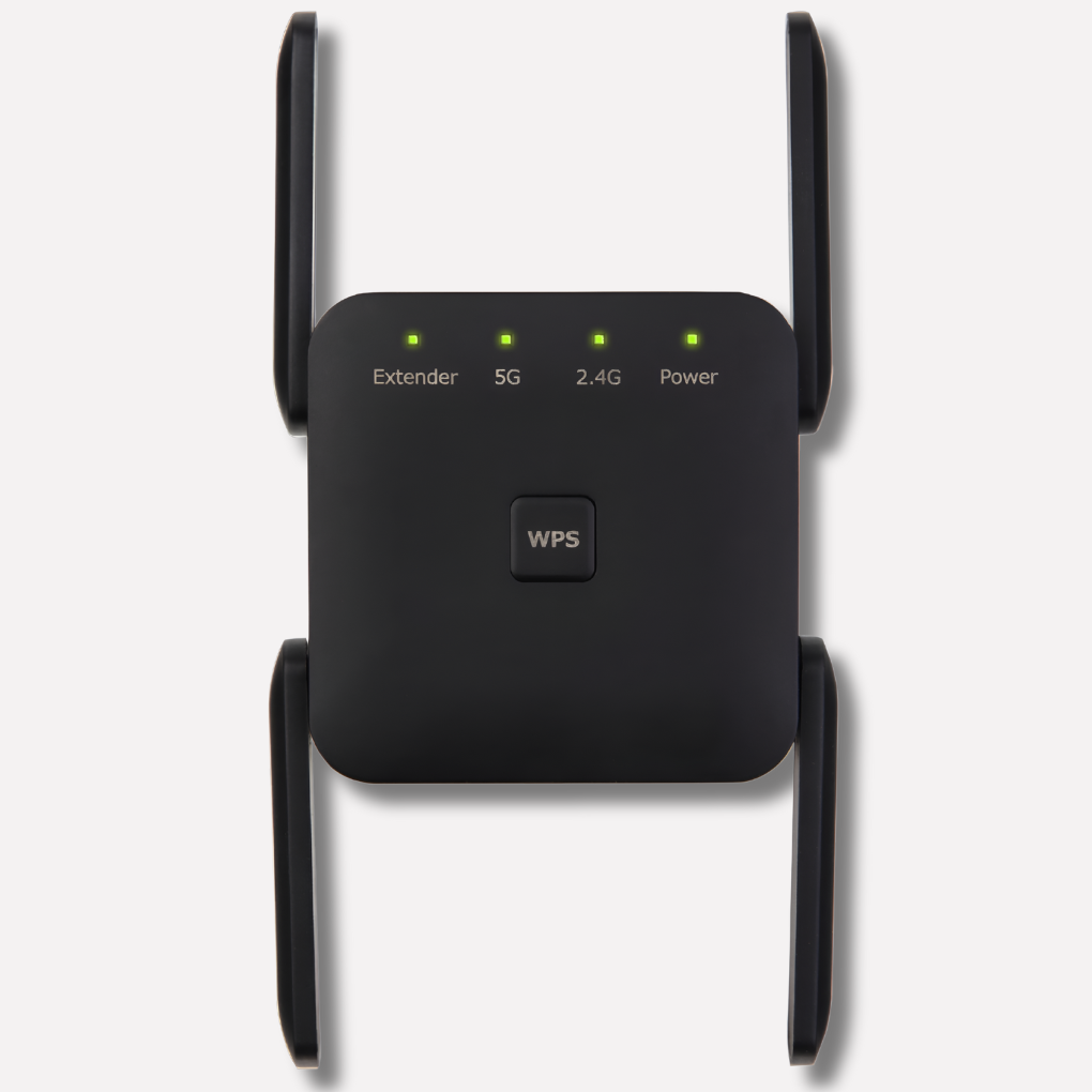 Davy Dual Band WiFi Extender 1200Mbps 5GHz 867Mbps 2.4GHz 300Mbps Wireless Signal Booster