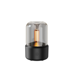 Davy Ambient Night Light Aroma Diffuser with Candlelight Effect Essential Oil Humidifier