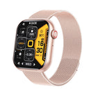 Davy Smartwatch with Glucose Monitor, Blood Pressure, Blood Oxygen, Heart Rate, Sleep Tracker, Bluetooth Calls
