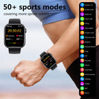 Davy Smartwatch with Glucose Monitor, Blood Pressure, Blood Oxygen, Heart Rate, Sleep Tracker, Bluetooth Calls