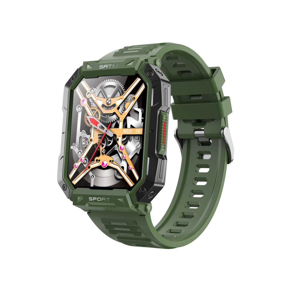 Davy Smartwatch with Glucose Monitor, Blood Pressure, Blood Oxygen, Heart Rate, Sleep Tracker, Bluetooth Calls